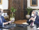 El Presidente se reunió con el titular de CAF, con quien acordó financiamiento por 2.670 millones de dólares para la Argentina