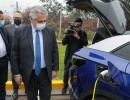 El Presidente visitó la planta de la empresa Toyota, donde se anunció la presentación del proyecto de Ley de Movilidad Sustentable