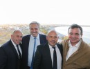 En Puerto Madryn, el Presidente se reunió con representantes del sector turístico y mantuvo un encuentro con empresarios de Aluar