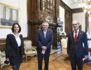 El Presidente recibió a autoridades de TotalEnergies, con quienes analizó el desarrollo de la firma en el país