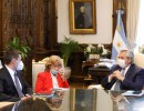 El presidente recibió al CEO del Grupo Lundin que llevará adelante un millonario proyecto minero en San Juan por 4.200 millones de dólares