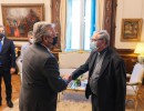 El presidente recibió a la comisión ejecutiva de la Conferencia Episcopal Argentina