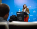 Gabriela Cerruti expresó su “confianza” en que el Congreso de la Nación vote el Presupuesto 2022 para “darle certezas a la población”