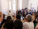 El presidente realizó un homenaje a Roberto Di Sandro en el brindis con los periodistas acreditados de Casa Rosada