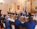 El presidente se reunió con autoridades del Fondo Ruso de Inversión Directa y directivos de empresas rusas para potenciar el intercambio entre ambos países