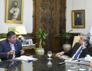 El presidente recibió a los principales referentes de la empresa ExponenciAR