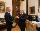 El presidente recibió en Casa Rosada a su par de República Dominicana, Luis Abinader