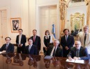 El presidente recibió a las autoridades de la productora de acero internacional POSCO, que construirá una planta comercial de litio en Salta