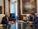 El presidente se reunió con el director del Indec, Marco Lavagna, con miras al Censo 2022