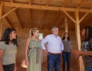 El presidente visitó las nuevas instalaciones de un Hogar para chicos en guarda judicial, en Punta Indio