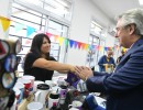 En Almirante Brown, el presidente entregó maquinaria, herramientas y materiales a emprendedores