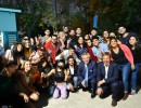 En Almirante Brown, el presidente entregó maquinaria, herramientas y materiales a emprendedores