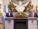 El presidente agradeció a su par de Bolivia, Luis Arce, por “el esfuerzo que ha hecho para que Argentina pueda seguir en su senda de desarrollo”