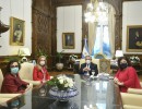El presidente mantuvo un encuentro con especialistas en Salud Mental de la Organización Mundial y la Organización Panamericana de la Salud
