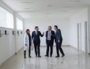 El presidente recorrió las obras del Hospital Central de Pilar