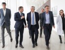 El presidente recorrió las obras del Hospital Central de Pilar