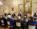 El presidente recibió a las autoridades de la UIA para seguir avanzando en el modelo de desarrollo “industrial y productivista”