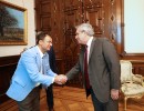 El presidente recibió a  empresario indio que proyecta instalar una compañía de desarrollo del conocimiento en el país