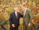 El presidente se reunió con el Rey Felipe VI de España