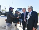 El presidente inauguró un Centro de Transferencia de Residuos en La Pampa y recorrió la fábrica de silobolsas de la Asociación de Cooperativas Argentinas