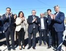 El presidente inauguró un Centro de Transferencia de Residuos en La Pampa y recorrió la fábrica de silobolsas de la Asociación de Cooperativas Argentinas