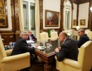 El presidente se comprometió a reforzar la seguridad de Rosario durante un encuentro con el gobernador Perotti y el intendente Javkin