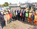El presidente anunció el inicio de las obras de ampliación de las Plantas Potabilizadoras de las ciudades de Santa Fe y Rosario