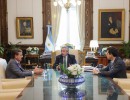 El presidente Alberto Fernández recibió al gobernador de Mendoza, Rodolfo Suárez