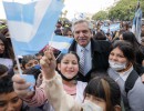 El presidente tomó la promesa de lealtad a la bandera a 2.000 alumnas y alumnos bonaerenses