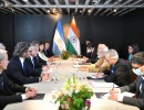 El presidente mantuvo una reunión bilateral con Narendra Modi, primer ministro de India