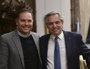 El presidente recibió al intendente de Villa María, Martín Gill