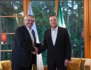 Alberto Fernández se reunió con el presidente del Consejo de Ministros de Italia, Mario Draghi