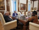 El presidente recibió a la vicepresidenta electa de Colombia, Francia Márquez