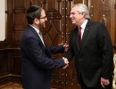 El presidente recibió a las nuevas autoridades de la AMIA