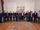 El presidente se reunió con gobernadores en Casa Rosada