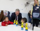 El presidente inauguró un Espacio de Primera Infancia en General Rodríguez