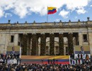 El presidente Alberto Fernández participó esta tarde de la asunción de su par de Colombia, Gustavo Petro