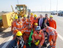 El presidente recorrió las obras de la autopista Presidente Perón y de la Universidad de José C. Paz