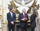 El presidente recibió las cartas credenciales de 20 nuevos embajadores y embajadoras