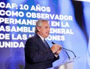 Alberto Fernández: “El desarrollo sostenible solo es posible si nos desarrollamos en una economía donde impere la justicia social”
