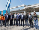 El presidente Alberto Fernández recorrió las obras de extensión y conexión de la línea Belgrano Sur