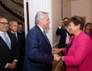 La reunión entre Alberto Fernández y Kristalina Georgieva fue muy positiva, destacó Argüello