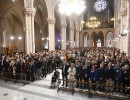 El presidente asistió en Luján a la Misa por la paz y la fraternidad de los argentinos