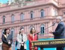 El presidente tomó juramento a las nuevas ministras de Trabajo, Desarrollo Social y Mujeres, Géneros y Diversidad