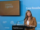 “Los nuevos índices positivos siguen mostrando que estamos en la senda del crecimiento”, destacó Cerruti