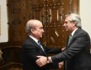 El presidente recibió a Mariano Jabonero, secretario general de la OEI