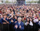 Con más de 25.000 jóvenes el presidente encabezó la inauguración de los Juegos Nacionales Evita 2022