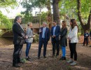 El presidente recorrió las obras de restauración y puesta en valor de un museo histórico en Mar del Plata