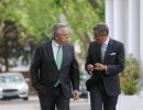 El presidente se reunió con Rafael Grossi, director general del Organismo Internacional de Energía Atómica 