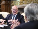 El presidente se reunió con el alcalde de la ciudad de Roma, Roberto Gualtieri